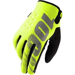 100% Handschuhe Brisker Neoprene Neongelb
