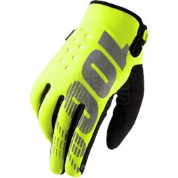 100% Handschuhe Brisker Neoprene Neongelb