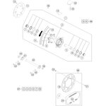 SPEICHENSATZ HINTEN 18 EXC 17