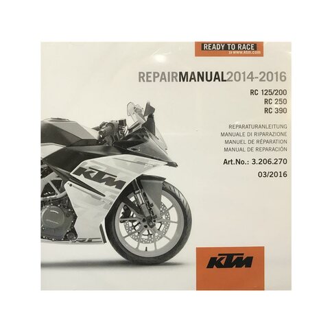 DVD RA RC 125-390 2014-2016