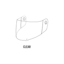 C3 Pro Helmet Visor Clear