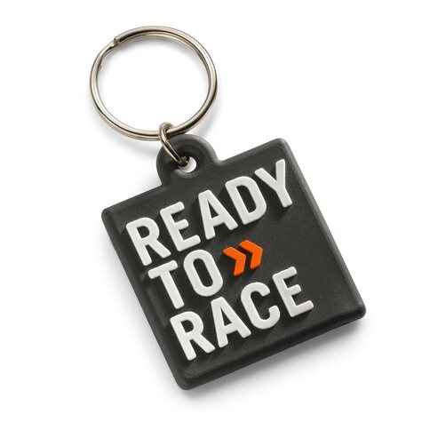 Logo Rubber Keyholder Black