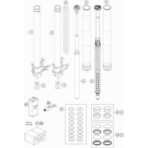 CARTRIDGE KOMPLETT RECHTS