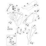 SPOILER LINKS ORANGE SX 2001