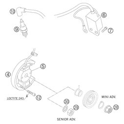 KERZENSTECKER LB05EMH    NGK