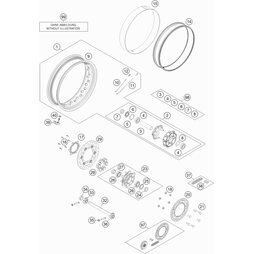 Speichennippel Quadrax M5