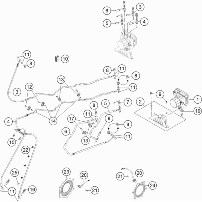 ABS MODUL BEFÜLLT von KTM - 60442031044 - ktm-shop24.de - KTM