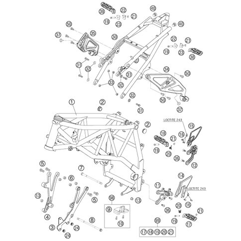 RAHMEN FB07 SCHW. 990 SD07