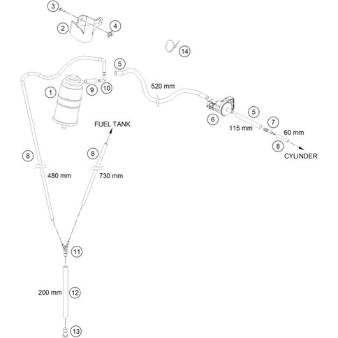 Verschlussstopfen D=12