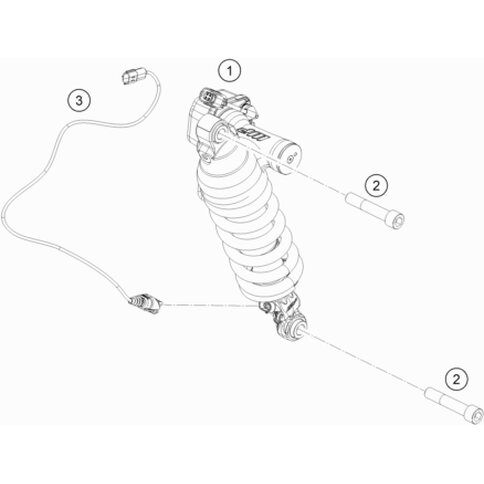 Kabelstrang Monoshock Safe