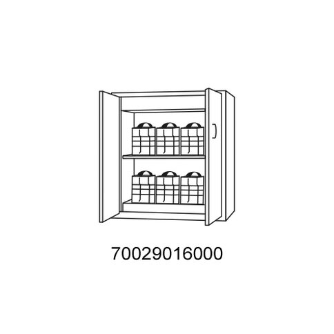 BRANDSCHUTZSCHRANK 1298MM H