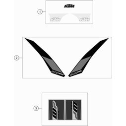 AUFKL. SET SPOILER 300 EXC ´17