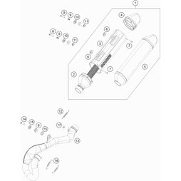 Auspuffkrmmer SX