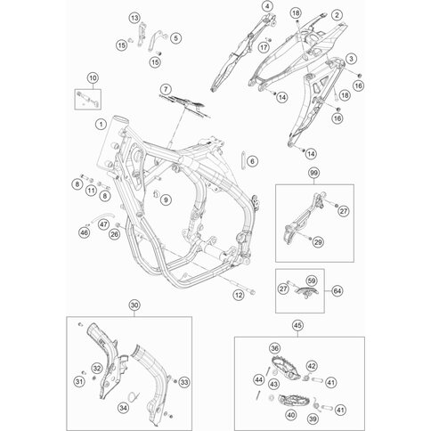 MOTORSTREBE LINKS