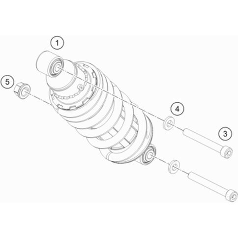 MONOSHOCK MIT STAUBSCHUTZ