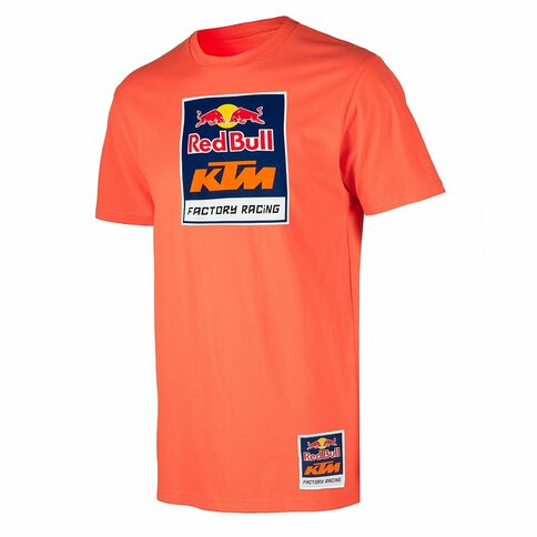 Red Bull KTM Factory Racing Logo Tee Orange