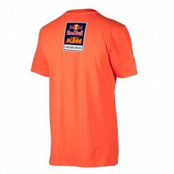Red Bull KTM Factory Racing Logo Tee Orange