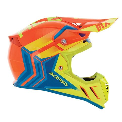 Acerbis Profile 3.0 Helm in flou orange-gelb