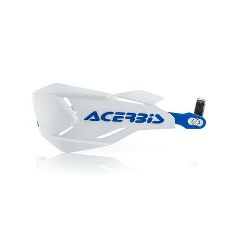Acerbis Handschutz X-Factory Weiß Blau inkl. Anbaukit