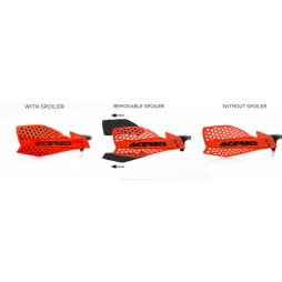 Acerbis Handschutz X-Ultimate in orange-schwarz inkl. Anbaukit