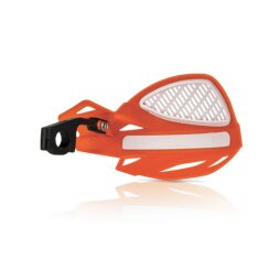 Acerbis Handschutz UNIKO Vented Orange 3 Weiß inkl....