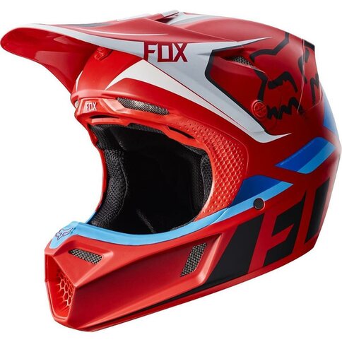 FOX V3 SECA Helm rot