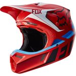 FOX V3 SECA Helm rot M