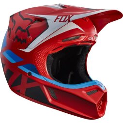 FOX V3 SECA Helm rot L