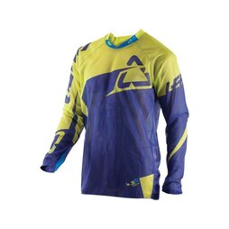 Leatt Jersey GPX 4.5 X-Flow blau lime