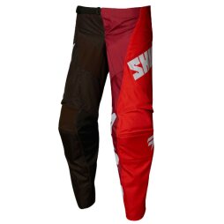Shift WHIT3 Jugend Tarmac Hose Schwarz / Rot 26 (128)