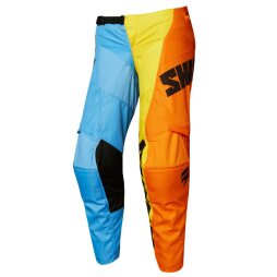 Shift WHIT3 Jugend Tarmac Hose Orange / Blau