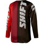 Shift WHIT3 Jugend Tarmac Jersey schwarz rot