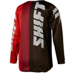 Shift WHIT3 Jugend Tarmac Jersey schwarz rot M