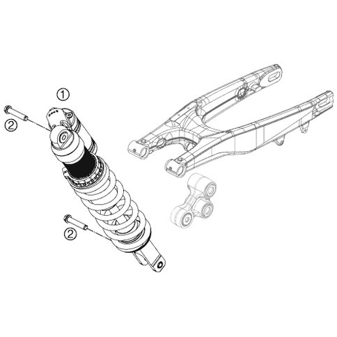 MONOSHOCK TE 250/300        16