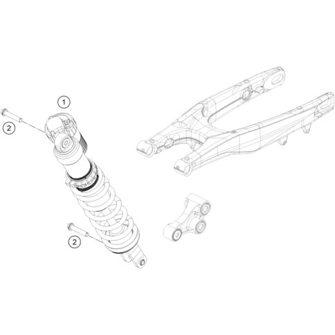 Monoshock 450SX-F USA FC450 18