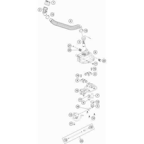 Kurbelgehäuse Drucksensor