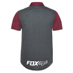 Fox PIT YS TECH SS POLO Rot M