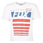 Fox Tech T-Shirt Red, White & True Optic