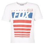 Fox Tech T-Shirt Red, White & True Optic XXL