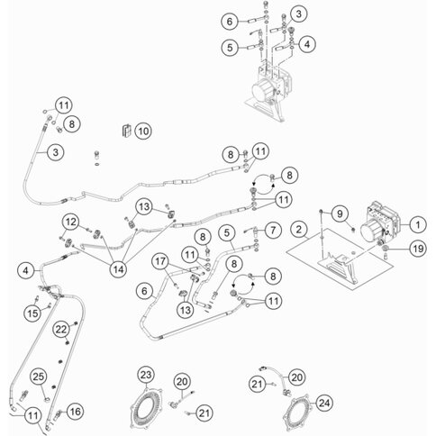 ABS Modul befüllt