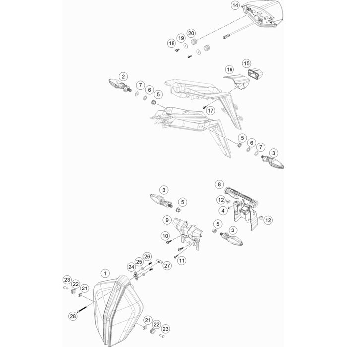 Welle Kugelkopfschraube von KTM - 61614019000 - ktm-shop24.de 