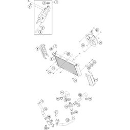 Formschlauch Thermostat-Kühler