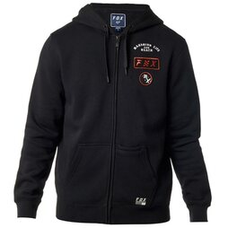 Fox District 4 Fleece Zip Schwarz