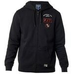 Fox District 4 Fleece Zip Schwarz