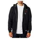 Fox District 4 Fleece Zip Schwarz