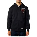 Fox District 4 Fleece Zip Schwarz