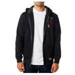 Fox District 4 Fleece Zip Schwarz L