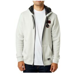 Fox District 4 Fleece Zip Grau L