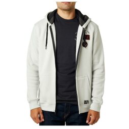 Fox District 4 Fleece Zip Grau L