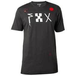 Fox T-Shirt Dark Moon Vintage Schwarz